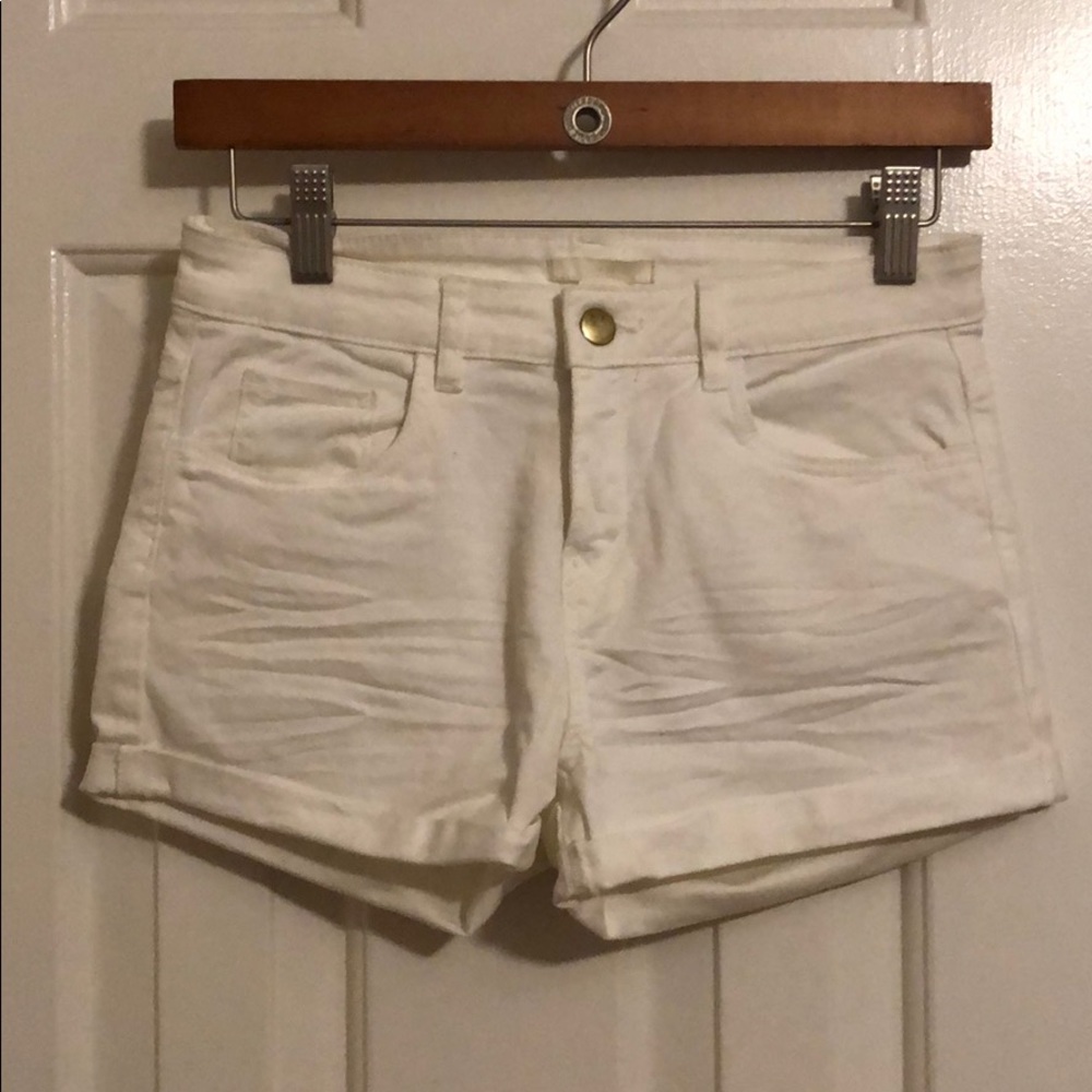 High waisted shorts